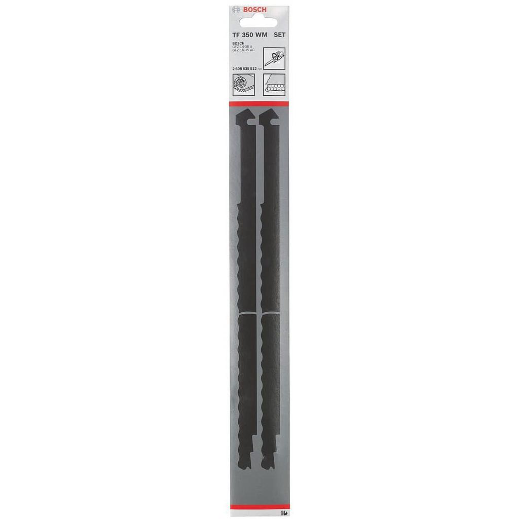LAMES POUR ISOLANT POUR SCIE BOSCH GFZ 16-35 AC - 