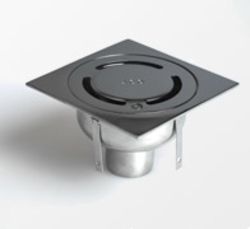 ACO EKO HOME DIAMANT, SIPHON INOX 150 x 150 x 57,5/97,5 - SORTIE 50mm - 