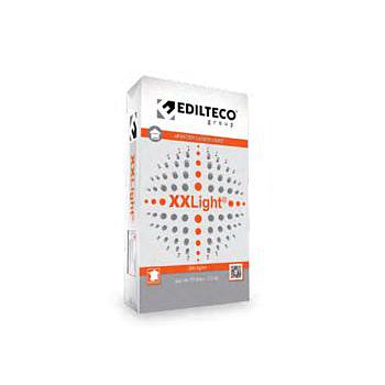 EDILTECO XXLIGHT - MORTIER LEGER AVEC ISOLANT + FIBRES